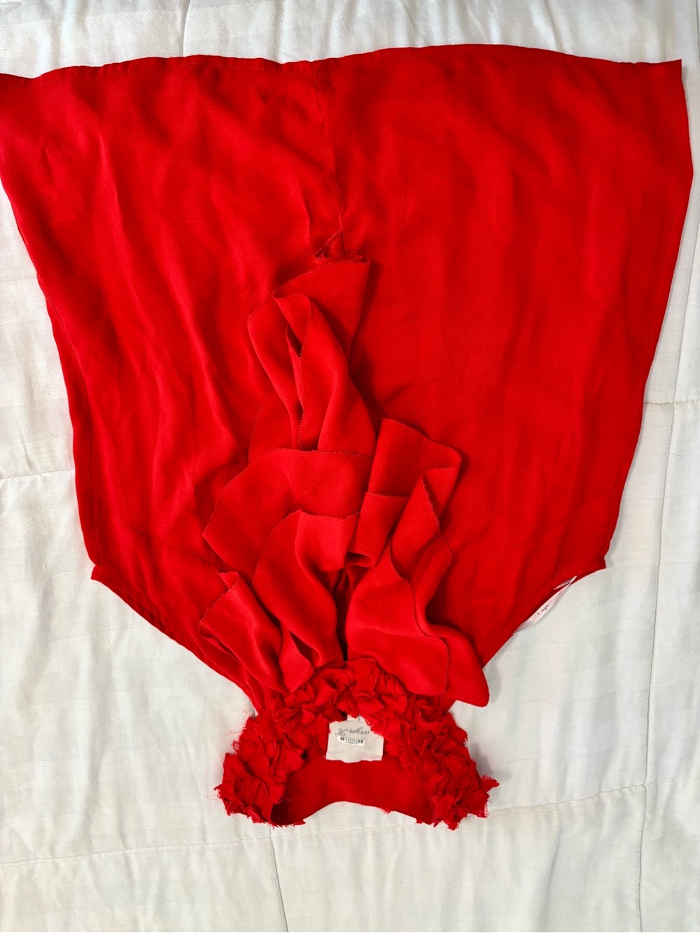 Y2K aryn K. Red sleeveless blouse Size S